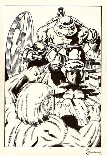 michelangelo-by-jack-kirby-and-michael-thibodeaux