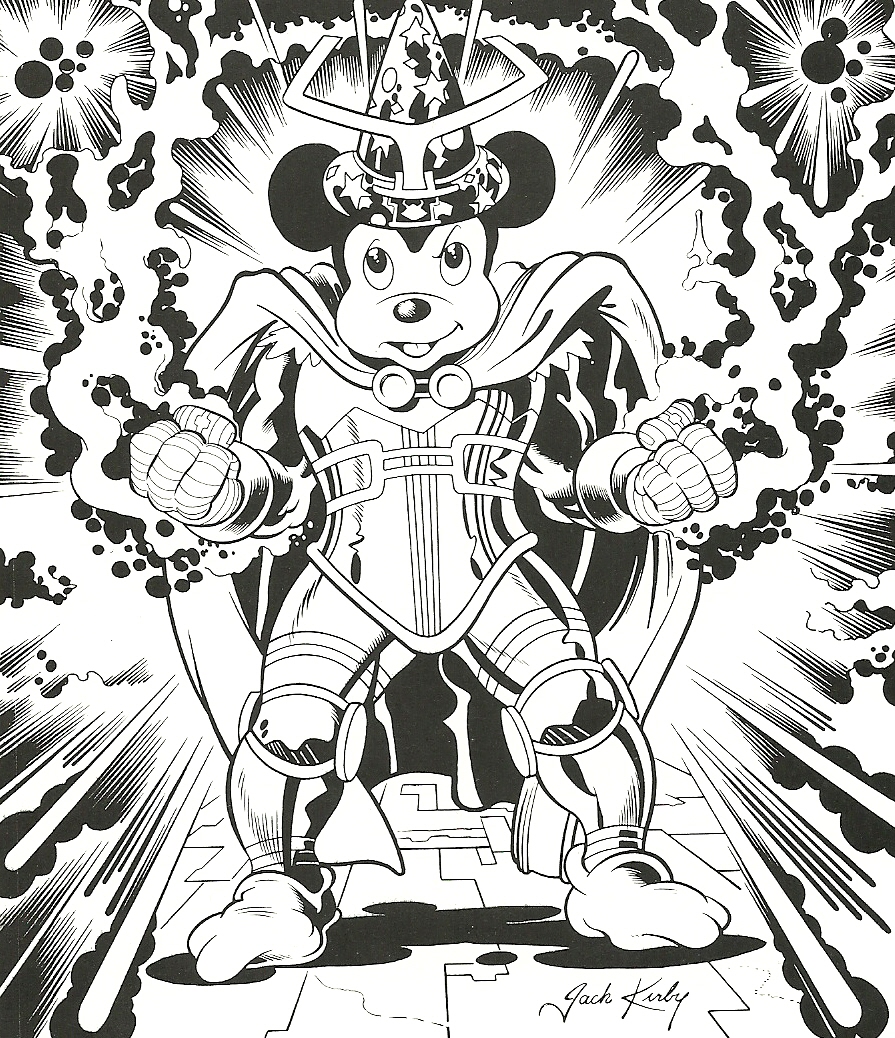 sorcerer-mickey-by-jack-kirby-and-michael-thibodeaux
